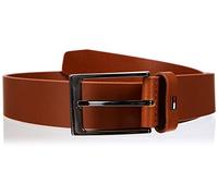 Tommy Hilfiger Ceinture Homme Layton Leather 3.5 en Cuir, Marron (Cognac), 110 cm