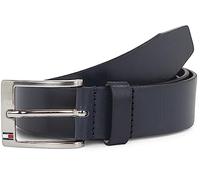 Tommy Hilfiger Ceinture Homme New Aly Belt Ceinture Cuir, Bleu (Midnight), 115