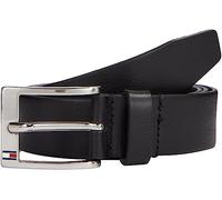 Tommy Hilfiger Ceinture Homme New Aly Belt Ceinture Cuir, Noir (Black), 90