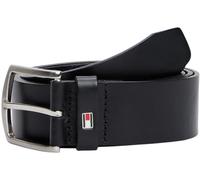 Tommy Hilfiger Ceinture Homme New Denton Belt 4.0 Ceinture Cuir, Noir (Black), 100