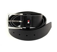 Tommy Hilfiger Ceinture Homme New Denton Belt 4.0 Ceinture Cuir, Noir (Black), 105