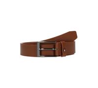 Tommy Hilfiger Ceinture Homme Layton 3,5 cm Cuir, Marron (Cognac), 110 cm