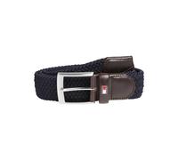 Tommy Hilfiger – Ceinture New Adan 3,5 cm Bleu 115 cm Homme