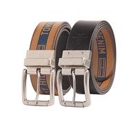 Tommy Hilfiger Ceinture réversible pour homme, tan/marine, S