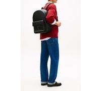 Tommy Hilfiger Sac à dos Flap Pocket Pebble Grain Dome AM0AM14165BDS Unisexe