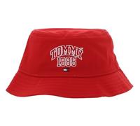 Tommy Hilfiger Chapeau Tommy Varsity Bucket Hat Deep Crimson Rouge