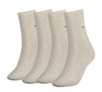 TOMMY HILFIGER Chaussettes beige chiné / bleu marine / rouge / blanc, Taille 39-42