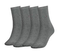 TOMMY HILFIGER Chaussettes bleu marine / gris chiné / rouge / blanc, Taille 39-42