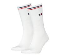 TOMMY HILFIGER Chaussettes bleu marine / rouge sang / blanc, Taille 43-46