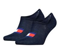 Tommy Hilfiger Chaussettes Invisibles Flag 2 Paires