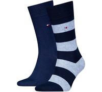 8719965009202 TH MEN RUGBY SOCK 2P, Bleu clair mélangé, 39-42