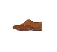 Tommy Hilfiger Chaussures Derby Homme Thunit en Daim, Marron (Coconut Grove), 44