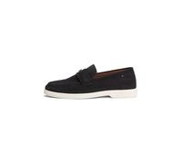 Tommy Hilfiger Homme Light Suede Flag Hardware Loafer Fm0fm05897 Mocassins, Blue (Desert Sky), 43 EU