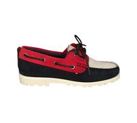 Tommy Hilfiger - Chaussure bateau à semelle crantée légère en daim - Homme - Chaussures - Multicolore - Taille: 40 EU