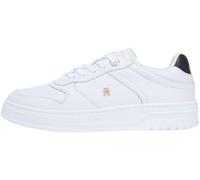 Tommy Hilfiger Chaussures Basses Th Sporty Cupsole Corp Fw0fw09025 pour Femme, White, 40 EU