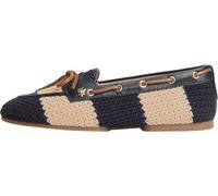 Tommy Hilfiger Chaussures Bateau Th Flex pour Femme Crochet FW0FW09506 Chaussures Bateau Bleu Taille 4