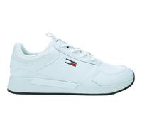 Tommy Jeans Homme Baskets de Running Flexi Chaussures de Sport, Blanc (White), 46 EU
