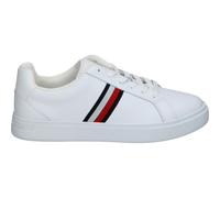 Baskets basses femmes Tommy Hilfiger ESSENTIAL COURT SNEAKER STRIPES Blanc 39