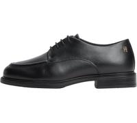 Tommy Hilfiger Chaussures Derby Classiques en Cuir pour Femme Fw0fw09487Derby, Black, 36 EU