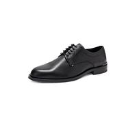 Tommy Hilfiger Chaussures Derby Homme Corporate en Cuir, Noir (Black), 41