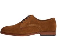 Tommy Hilfiger Chaussures Derby Homme Dress Suede en Daim, Marron (Coconut Grove), 45