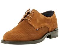 Tommy Hilfiger Chaussures Derby Homme en Daim, Marron (Coconut Grove), 42