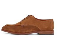 Tommy Hilfiger Chaussures Derby Homme Thunit en Daim, Marron (Coconut Grove), 43