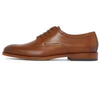 Tommy Hilfiger Homme Hilfiger THUNIT Leather Shoe FM0FM05472 Chaussures habillées, Winter Cognac, 42 EU