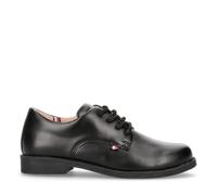 Tommy Hilfiger Chaussures Lisses à Lacets, Samir, Noir, 31