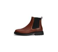 Tommy Hilfiger Bottines Chelsea Homme Comfort Cuir, Marron (Winter Cognac), 43