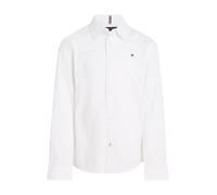 Tommy Hilfiger Chemise Garçon Stretch, Blanc (White), 5 Ans