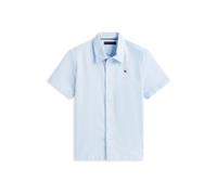 Tommy Hilfiger Stretch Oxford Shirt SS Kb0kb09554 Chemises, Blue (Sweet Blue), 5 Ans Garçon