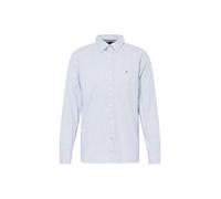 Tommy Hilfiger Chemise Homme Core 1985 Flex Oxford Manches Longues, Multicolore (Carbon Navy/White), S