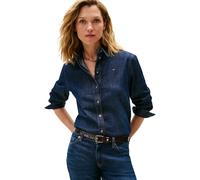 Tommy Hilfiger Chemise en Denim Femme Milo Regular Fit, Bleu (Milo), 42