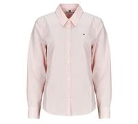 Tommy Hilfiger Chemise ESS Popeline Regular L/S Femme Rose (Classic Ithaca STP Bonita Pink) 38