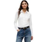 Tommy Hilfiger Chemise Femme 1985 Slim avec Col Pointu, Blanc (Ecru), S