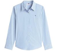 Tommy Hilfiger Chemise Femme Poplin Regular avec Col Pointu