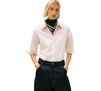Tommy Hilfiger Chemise Ess Poplin Regular WW0WW47169 manches longues Rose Femme