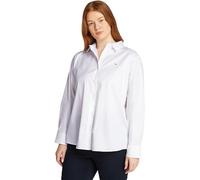 Tommy Hilfiger Chemise Femme Poplin Regular Fit, Blanc (Th Optic White), 56