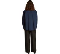 Tommy Hilfiger Chemise Femme Poplin Regular Fit, Bleu (Dark Night Navy), 40