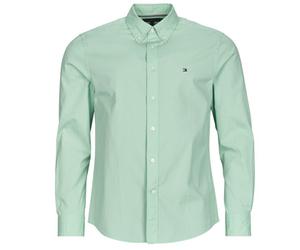 Tommy Hilfiger Chemise FLEX POPLIN SOLID RF SHIRT in Vert EU L