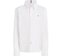 Tommy Hilfiger Chemise Garçon Oxford Stretch, Blanc (White), 4 Ans