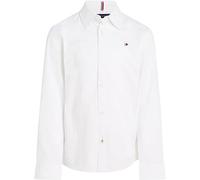 Tommy Hilfiger Chemise Garçon Stretch, Blanc (White), 12 Ans