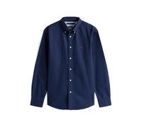 Tommy Hilfiger Chemise Homme Oxford Shirt Manches Longues, Bleu (Preppy Navy/Desert Sky Solid), M