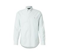 TOMMY HILFIGER Chemise 'HERITAGE' menthe / blanc, Taille M