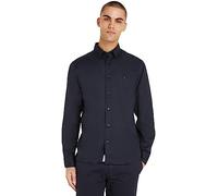 Tommy Hilfiger Chemise Homme Core Flex Manches Longues, Bleu (Desert Sky), S