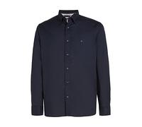 Tommy Hilfiger Core Flex Poplin Regular Fit Casual Shirt Marine Taille: XL | Casual chemises Outlet | Homme