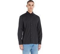 Tommy Hilfiger Core Flex Poplin Classic Fit Casual Shirt Black Taille: XS | Casual chemises Outlet | Homme | Le Noir