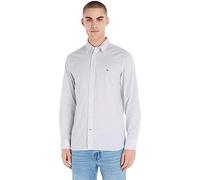 Tommy Hilfiger Chemise Homme Flex Poplin Mini Tartan Shirt avec Col Pointu