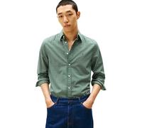 Tommy Hilfiger Chemise Homme Flex Poplin Mini Tartan Shirt avec Col Pointu